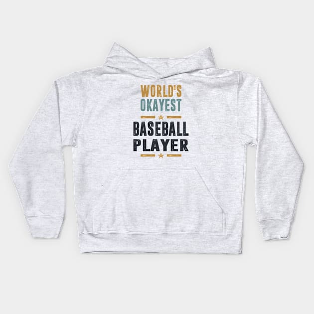 If you like Baseball Player. This shirt is for you! Kids Hoodie by C_ceconello